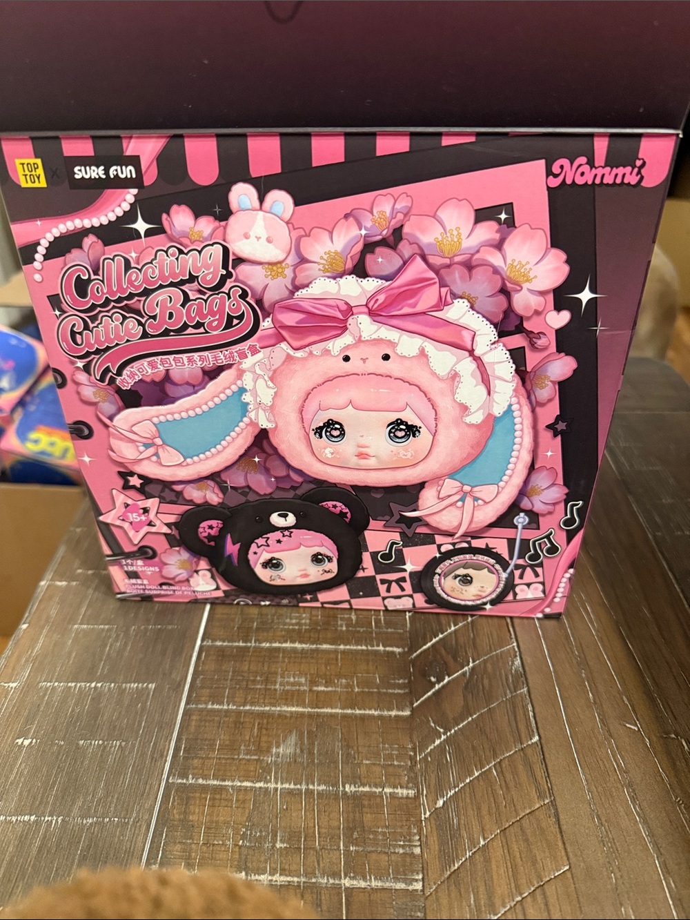 Nommi Collecting Cutie Bags Pink Crossbody Bag
